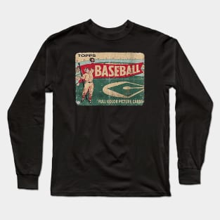 VINTAGE BASEBALL - TOPPS FULL COLOR PICTURE CARDS Long Sleeve T-Shirt